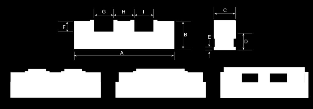 MC-SERIEN Mekaniskt dubbelmaskinskruvstycke m. självcentrering. Skruvstycket kan användas både horisontellt och vertikalt, liksom att det kan spännas upp liggandes på sidan.
