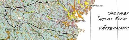 Deltasediment påträffas längs älvdalarna hela vägen nedströms HK.