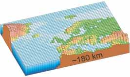 Det klimat som beskrivs av en klimatmodell kan inte förväntas vara i fas med det verkliga klimatet på kort tidsskala, ett fenomen som benämns naturlig variabilitet.