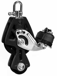 5. Tillbehör Synchro 50 och 60 mm, specifikationer Triple, Becket & Cam Single Fiddle & Becket Single Fiddle & Cam Part No Size working load limit weight Kg lb g oz 29925010BK 50 450 990 282 9.