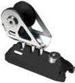 End Stop 29473036BK Double CL End Stop with Becket Ledvagn för storskot, stl 3 specifikationer Part NO Description Working Load Limit Breaking Load L length W width weight Kg lb Kg lb mm in mm in g