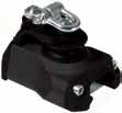 4 29443702BK SR Genoa Car with Plunger (Composite Sheave) for track with 12mm holes 2250 4950 4500 9900 180 7 1 /16 70 2 13 /16 1079 37.8 End Stops 29173040BK Simple End Stop - 42 1.