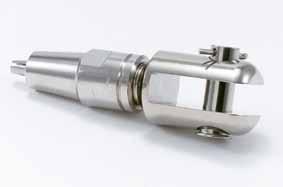 The Rigging Solution of Lewmar Swageless Fork Made from high quality 316 Stainless Steel. Fitting available for 1 x 19 wire.