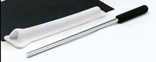 Available with a black or a clear finish. Stroke Clevis pin n Rod n 10.
