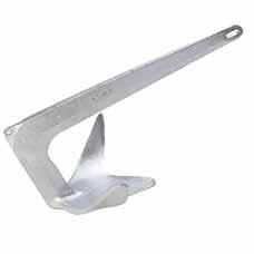 1. Anchoring & Docking Claw Anchor Plogankare urvalsguide Anchor Weight kg Claw 1 2.2 lb 6 m 20 ft 9.2 m 30 ft 12.2 m 40 ft Boat length overall 15.2 m 50 ft 18.3 m 60 ft 21.3 m 70 ft 24.4 m 80 ft 27.