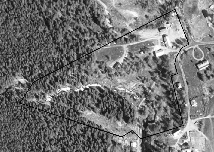 Bilaga 3 Bil 3 Västanåfallets naturreservat Skötselområden Körväg Omr 2 Promenadstig