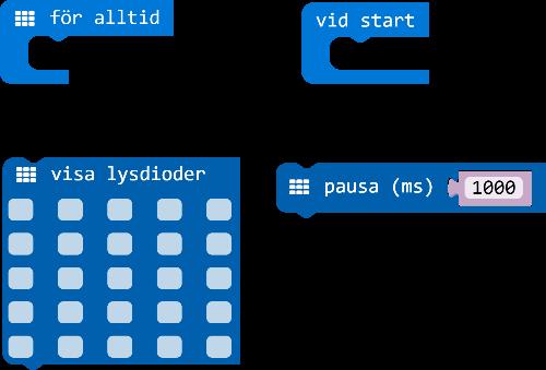 UPPDRAG 2 SEKVENS: Programmera en sekvens med micro:bit i