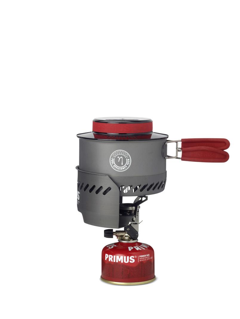 ed pider ultifuel Kit (artikelnummer 737500) uppgraderar du köket till flerbränsledrift. Kastrullen har ett greppvänligt lock som också fungerar som durkslag.