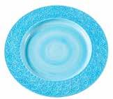 SORRENTO SERVING PLATTER Ett generöst serveringsfat av handmålad glaserad keramik