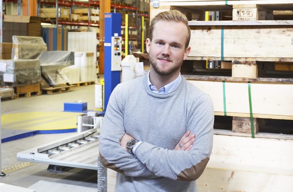 Tobias Petersson 25 år, Projektledare, Ragnars Inredningar, har läst Industritekniska programmet.