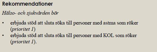 stadieindelning Farmakologisk behandling FAKTA utb 2017-01 27 KOL Anamnes och spirometri