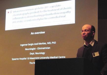 Polyneuropati ICE GER LÄRDOMAR OM CIDP Världens hittills största studie av CIDPbehandling är ICE (Immune Globulin Intravenous CIDP Efficacy trial) (se fotnot). Ingemar S.J.