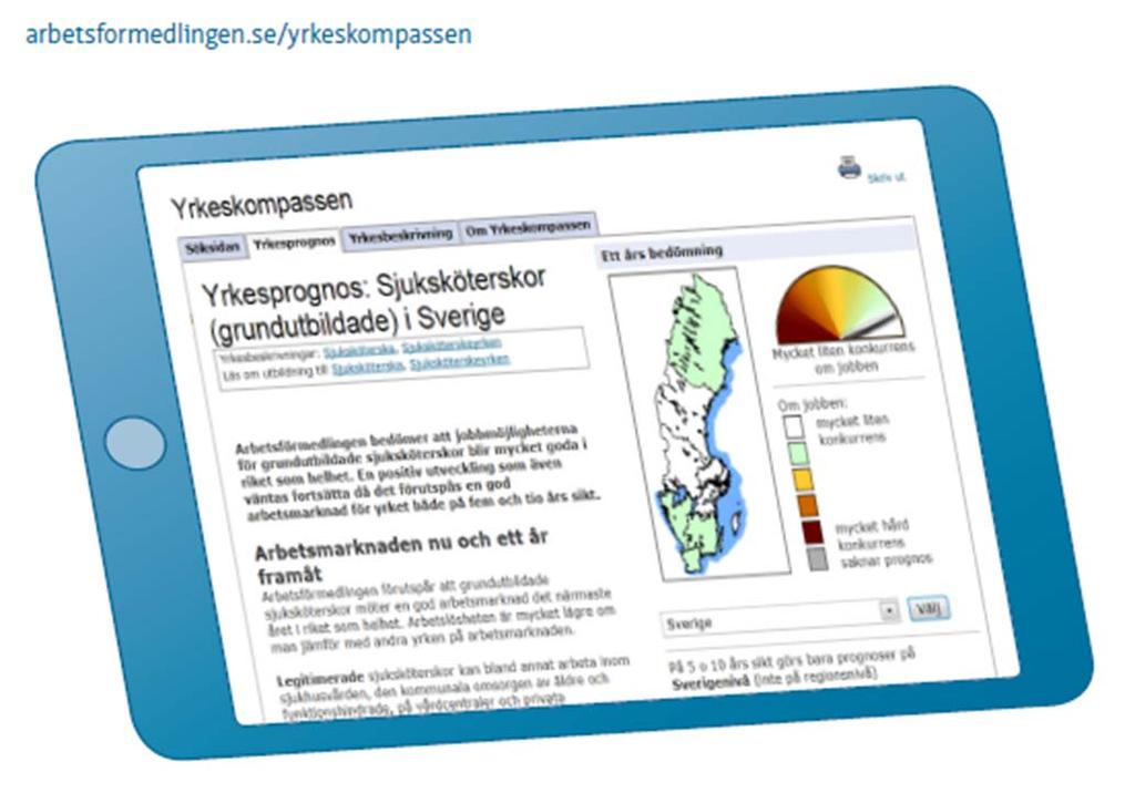 Mer information om yrken kommer 3 februari: Yrkeskompassen www.