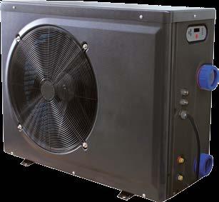 Värmepumpar On/Off Värmepumpar On/Off MED EN AV VÅRA VÄRMEPUMPAR installerad i ert poolsystem kan ni minska uppvärmningskostnaden av poolen med upp till 80 procent.