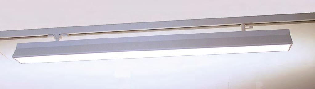 Trackflut (TRFL 20) LTS Form och funktion för allmänljus eller arbetsplats Slimmad, linjär armatur för 3-fas kontaktskena. Med varmvita eller vita LED. Tre längder.