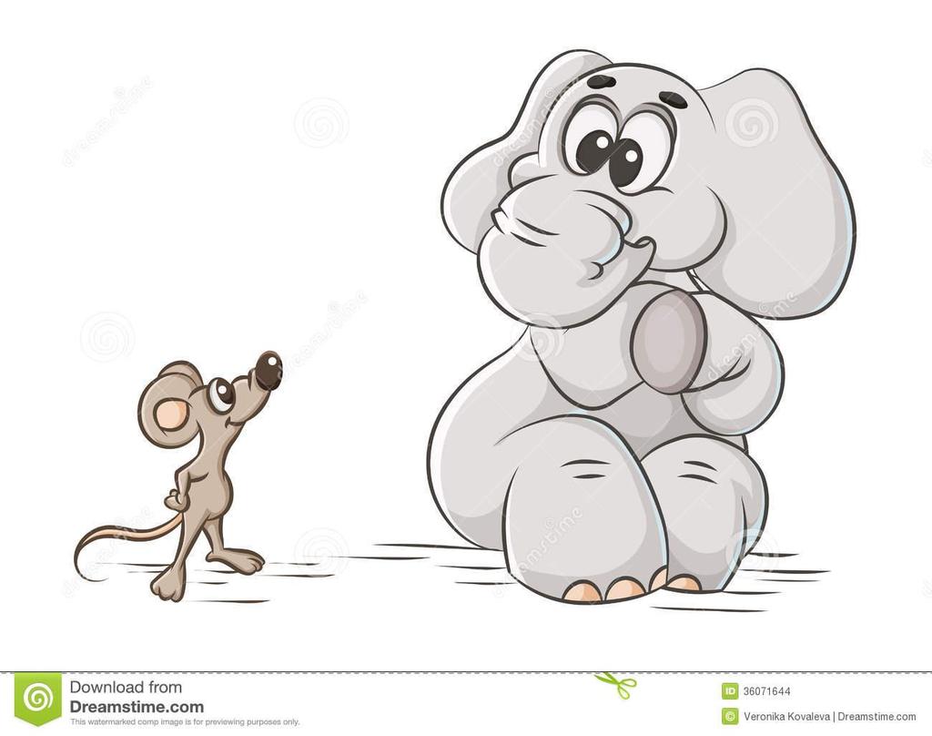 Elefanten och musen Att kunna använda sig utav ord och begrepp ställer höga krav på