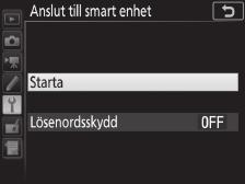 Parkoppling och anslutning Innan du parkopplar, kontrollera att det finns tillgängligt utrymme på kamerans minneskort.