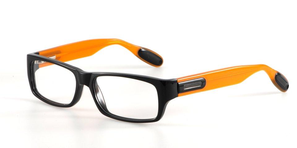 Adamello Svart/Orange Kompletta