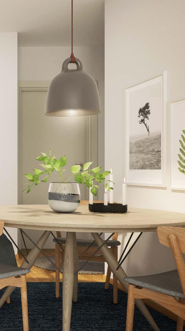 Här bygger vi Brf juset Arkitekt: SWECO Visualiseringsbilder: WEC60 Peab reserverar sig för eventuella ändringar och tryckfel.