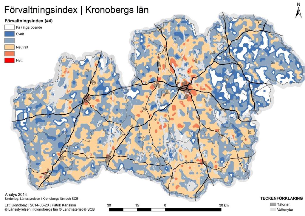 FÖRVALTNINGSINDEX ATTRAKTIVA BOENDEMILJÖER En utgångspunkt för att mäta utvecklingen av attraktiva boendemiljöer kan vara ett mått som kallas förvaltningsindex, som utarbetats av RAÄ/SCB.