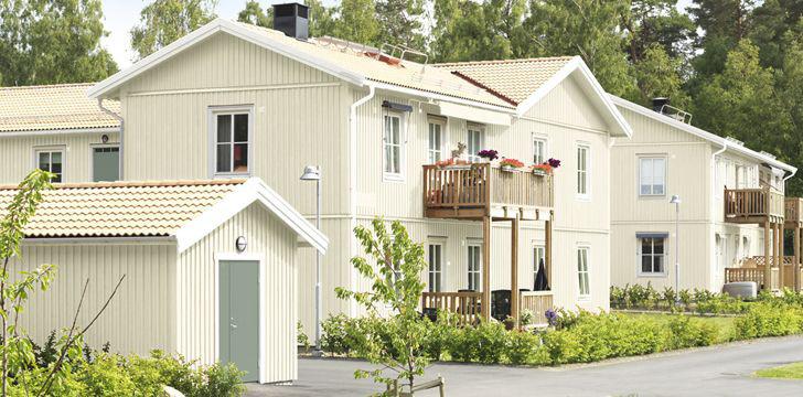 Dessa färger utgår från naturens palett och harmonierar med den halländska naturens färger. Starka kulörer ska undvikas, då husen kan upplevas som självlysande och inte passa in i omgivningen.