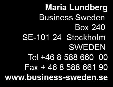 Exporttekniska avd, Business Sweden,