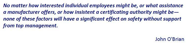 Information ledningens roll - tydlighet The Senior Manager's Role in SMS Provides practical guidance to help senior managers understand leadership, accountabilities, and legal responsibilities with