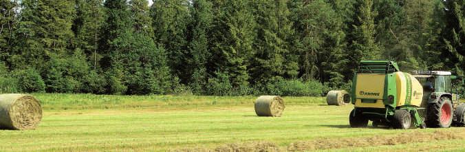 Inmatnings- eller snittrotor Kontinuerlig inmatning Kontinuerligt materialflöde Jämn baldensitet Hög pickup-kapacitet X-Cut 17