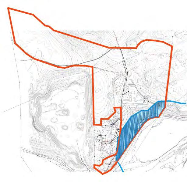 60-37 BOTKYRKA KOMMUN 9 [22] Samhällsbyggnadsförvaltningen Planenheten Kvarnsjöns strandskyddsområde 100 meter (blåmarkerat) Teknisk försörjning Gatunät, gång- cykel- och mopedtrafik Området ligger