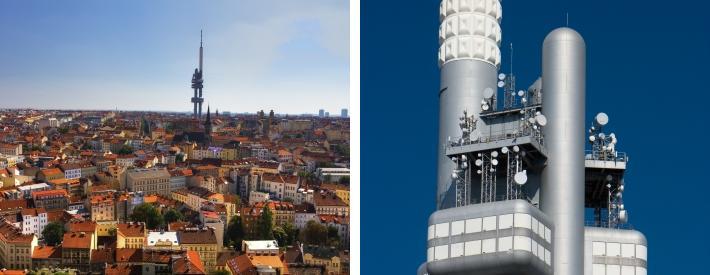 Den futuristiska tornet byggdes på 1970-talet. Prag Zoo (7.7 km) Prag Zoo ligger i ett naturskönt område, norr om centrum.