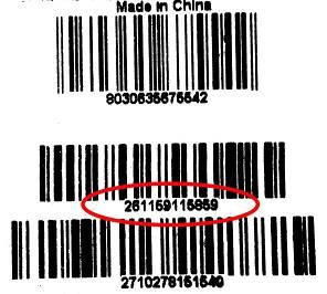 8.5. Produktens identifikation Produkterna N-Com identifieras med en kod som möjliggör produktens