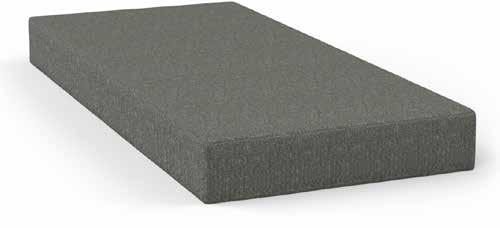 Madrasser Pullman vändbar resårmadrass inkl bäddmadrass Sängkonstruktion Stoppning Polyeter - 22 mm, 23 kg Resår Bonell - 7 cm Totalhöjd Ca 12 cm Tyger är