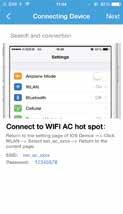 NO Nettverkskonfigurasjon med ios-enhet 20:14 Network 61% OK Search and connection Air conditioner want to use your WiFi Settings My Home Airplane Mode WLAN Bluetooth Cellular On Off Cisco Belkin