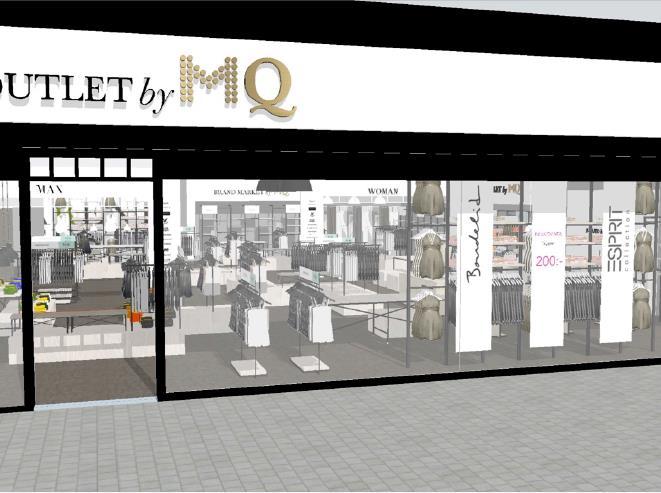 MQs OUTLETVERKSAMHET UTVECKLAS Koncernen öppnar ny MQ Outlet i maj i Port 73, Haninge Vår tredje outlet, den första i