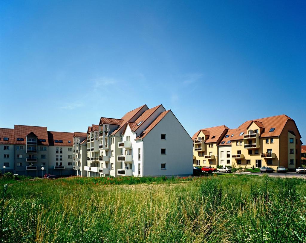 Subventionerade bostäder i Strasbourg.