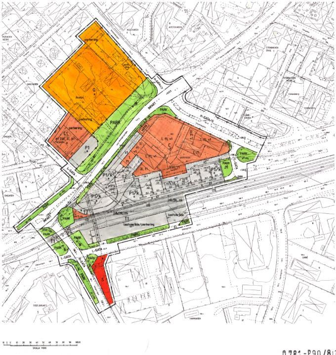 trafikföreskrift med parkeringstider för området förutsattes att detaljplanen omprövades.