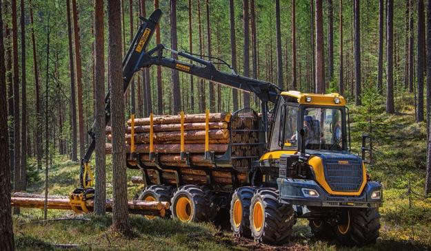 20 SKOTARE 21 PONSSE ELK Den mest kraftfulla skotaren i sin storleksklass, med pålitliga egenskaper i sluttande och stenig terräng.
