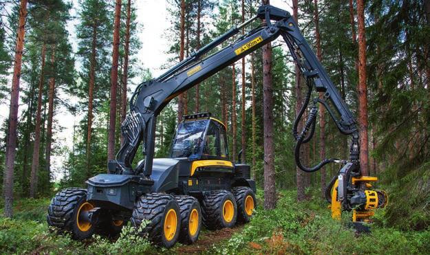 36 SKÖRDARKRANAR 37 BOMKRANARNA PONSSE C2, C5 OCH C6 PARALLELLKRANARNA PONSSE C44+, C50 OCH C55 Ponsses mångsidiga skördarkranutbud ger extra kraft och räckvidd oavsett förhållanden.