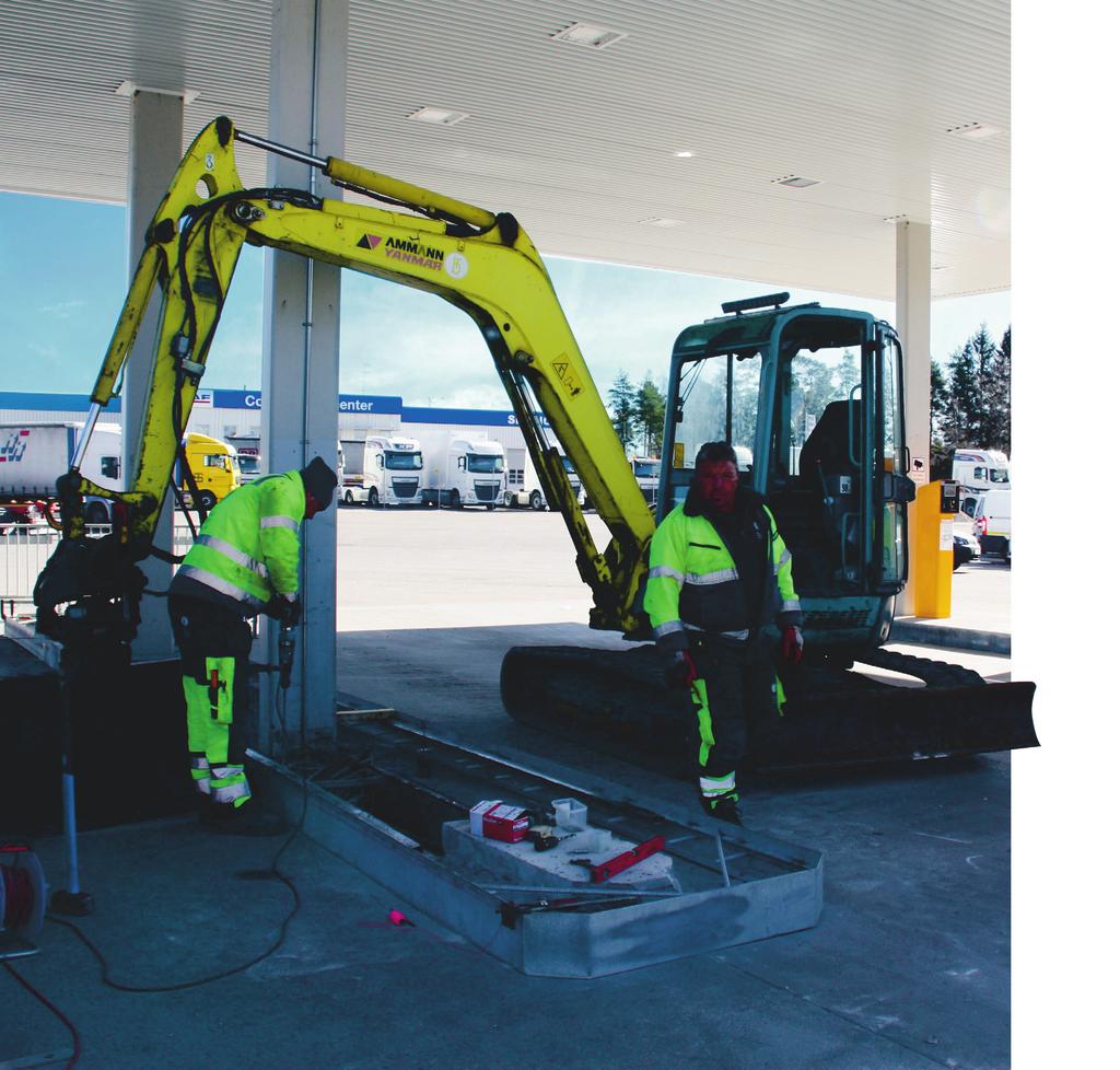 Yanmar är skickliga på att bygga maskiner och det gör att vi inte förlorar någon tid. Det är ju en speciell bransch med många lycksökare, just när det gäller grävarbeten.