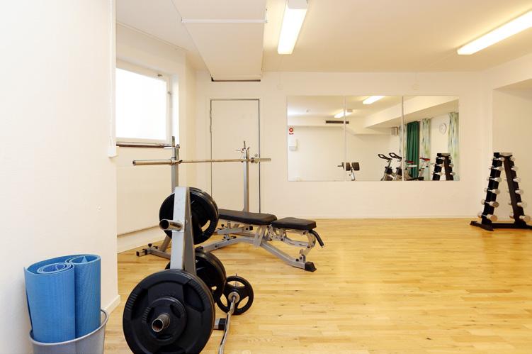 Fri tillgång till gym och