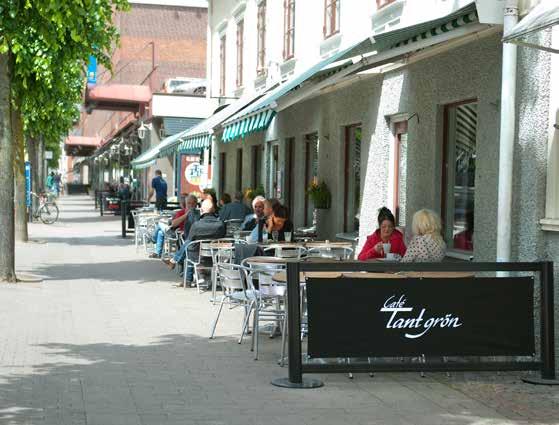Uteserveringar Utbredning Borås stad har utarbetat en karta där uteserveringarnas möjliga utbredning är redovisad i olika stråk som är anpassade efter varje gatas förutsättningar.
