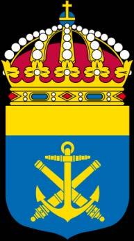 Bild 8:67 Övriga heraldiska vapen 34.hvbat f.d. Kalmar regemente Bild 8:68 "Kvadrerad sköld: Fält 1 och 4 av guld med ett upprest rött lejon med blå beväring, därest sådan skall förekomma, hållande i