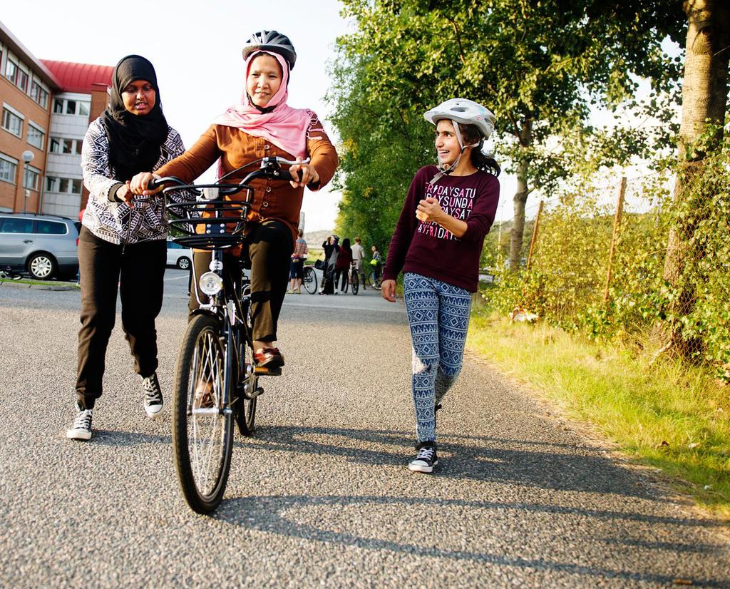 Cykelkursen uppmärksammades i GP 9 september 2016.