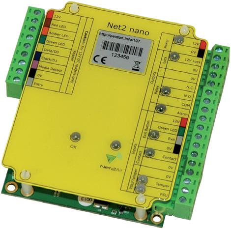 Trådlöst IP-system för tillträde - Net2 PaxLock Net2 PaxLock är ett nätverksbaserat passersystem i dörrhandtaget.