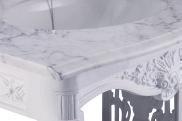 BUR G11TH Stentvättställ av marmor med ett hål för blandare