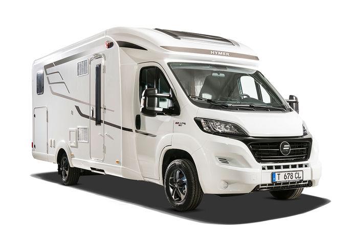 HYMER Tramp CL Höjdpunkter Optimal standardutrustning. De HYMER Tramp CL zet nieuwe bakens uit in zijn klasse. Alleen al de stahoogte van 2,12 meter overtreft veruit de gebruikelijke standaard.