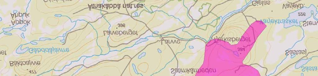 72 71 0 2 4 8 Teckenförklaring Riksintresse/område av betydelse Stoppområde för höga