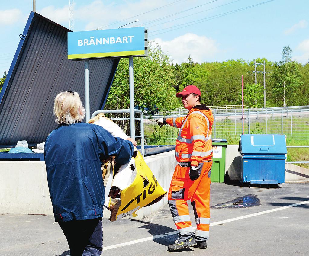 n Återvinning av energi ur avfall ger huhållel motvarande behovet för drygt 250 000 villor.