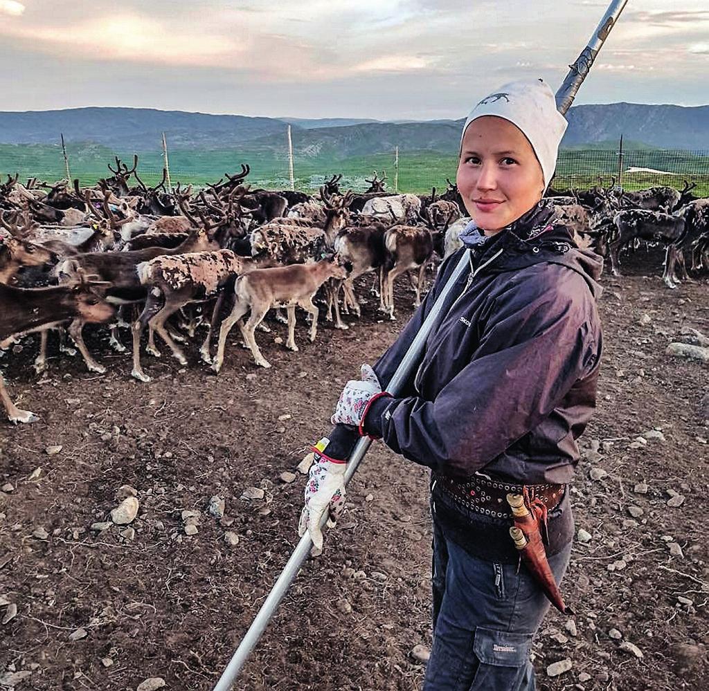 Baajh vaeride årrodh! Manne leam Maja Kristine Jåma, jïh manne Åarjel-Fovsen Njaarkeste båatam. Fïerhten biejjien manne ussjedem guktie sjïdteme mijjen gieries vaerine.