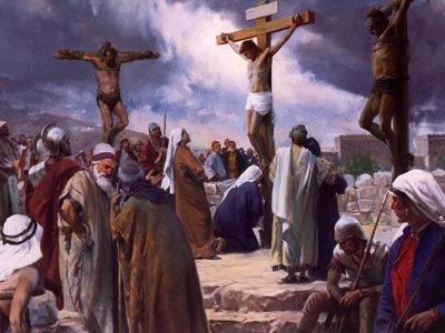 Jesus död och uppståndelse o På fredagen blev Jesus korsfäst, och han dog på